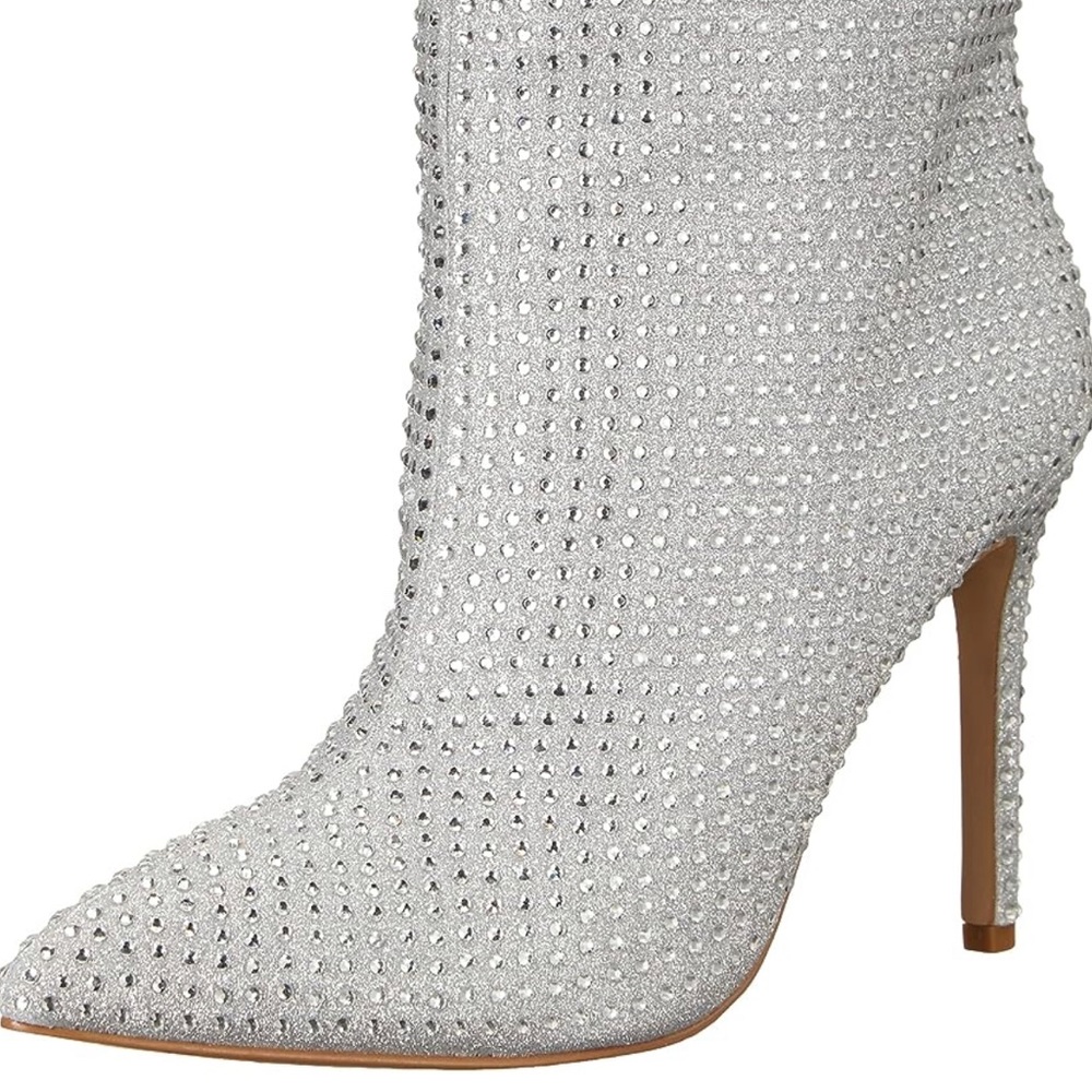Jewel Badgley Mischka Jude Rhinestone Ankle Bootie
